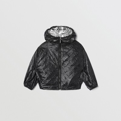 black lightweight jacket with hood