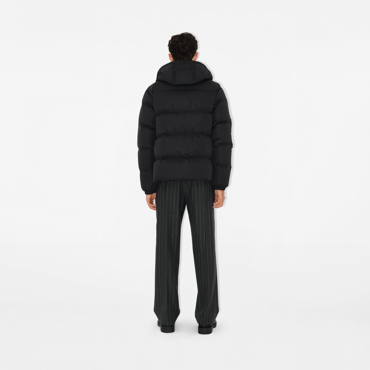 Puffer Jacket in Black - Men, Nylon | Burberry® Official Puffer Jacket in Black - Men, Nylon | Burberry® Official