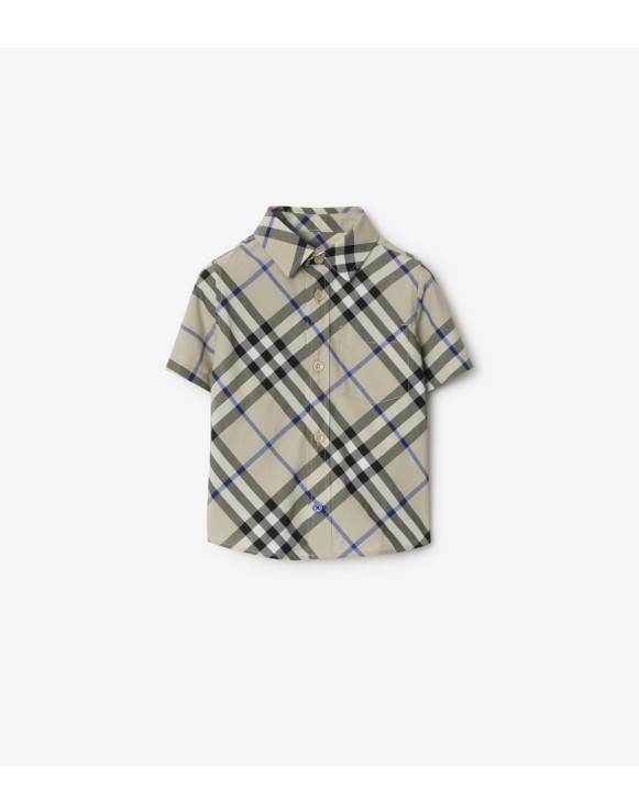 Chemise en coton Check