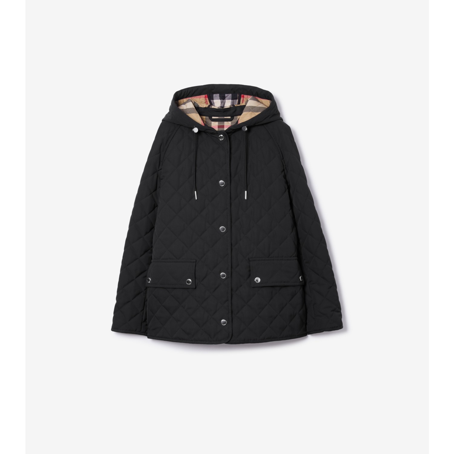 Womens quilted jacket store burberry