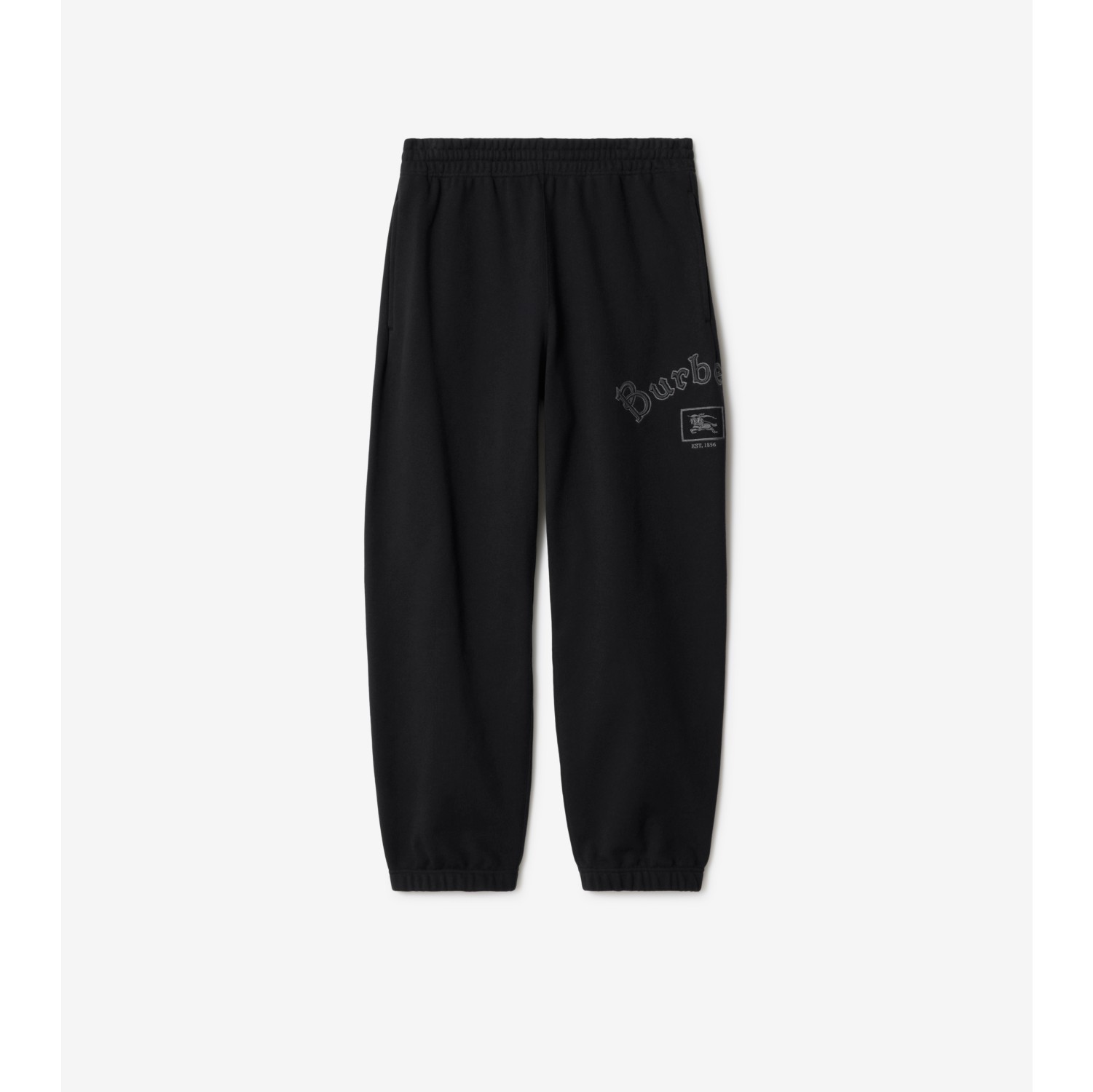 Gothic Logo Cotton Jogging Pants