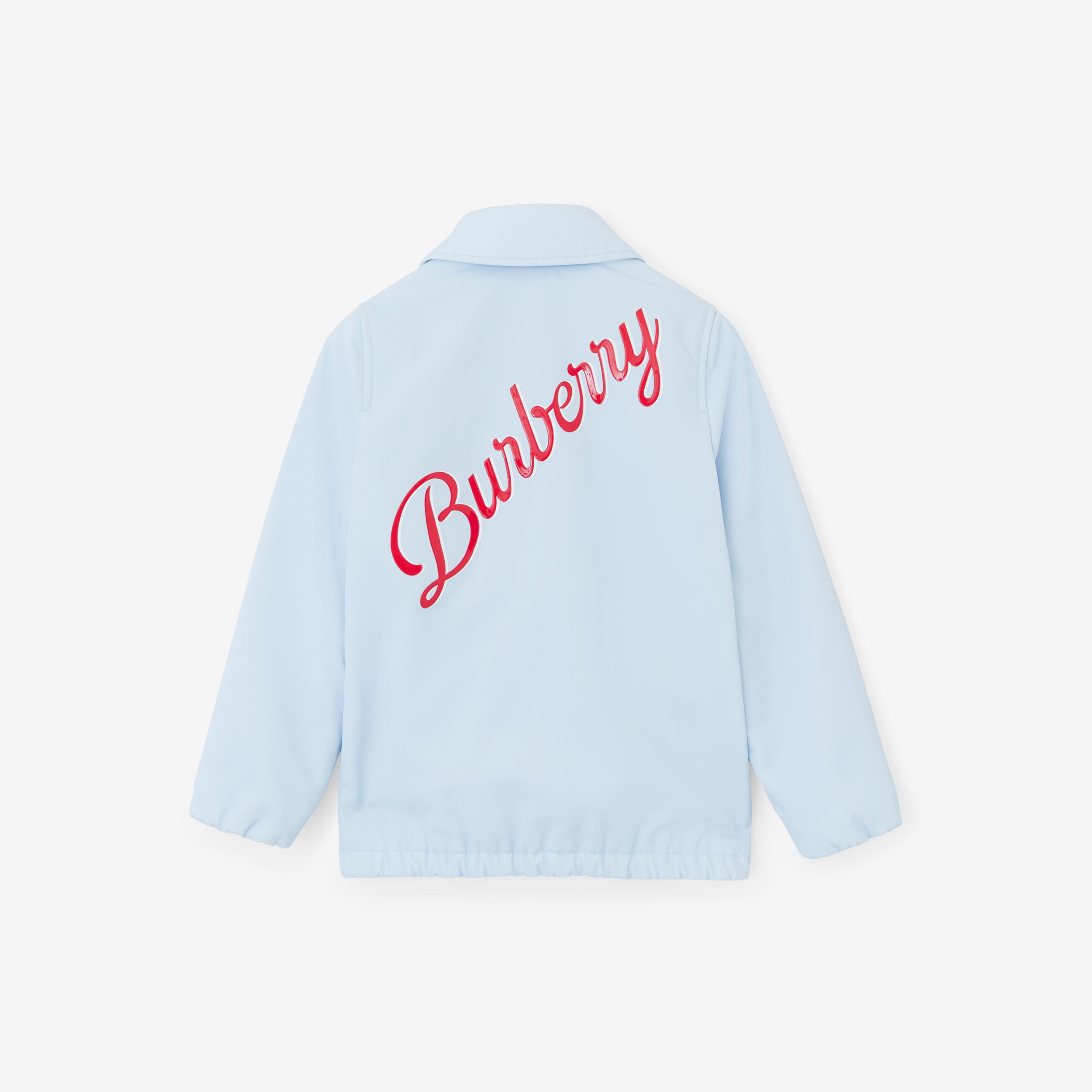 로고 스크립트 프린트 재킷 (페일 블루) | Burberry® - 2
