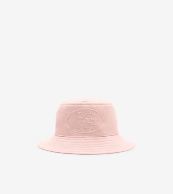 Knight Stamp Gabardine Bucket Hat in Flora - Men | Burberry