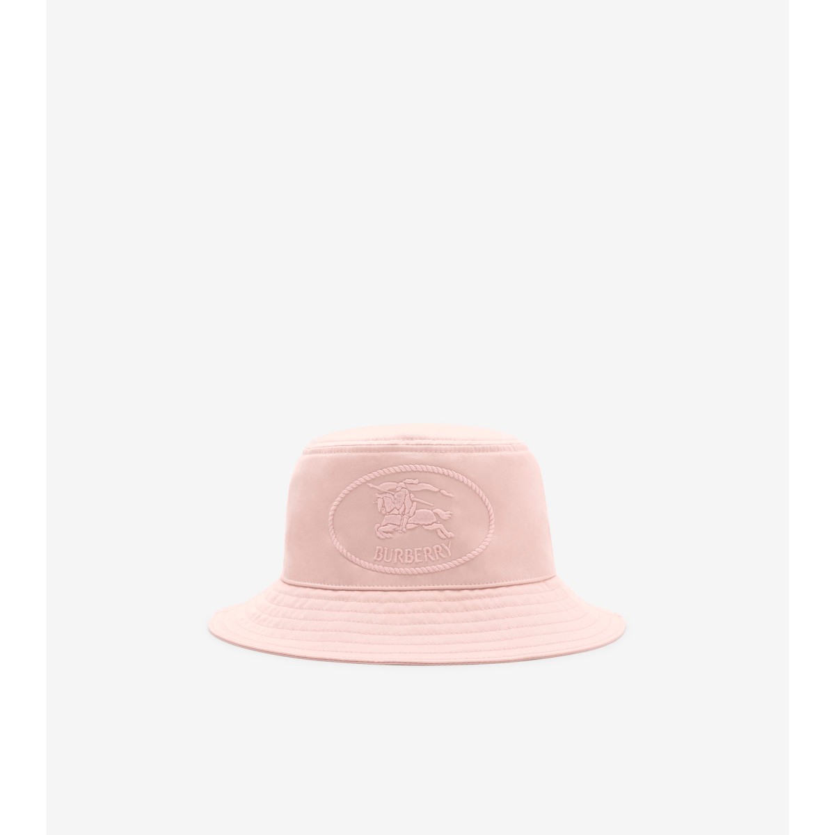 Burberry Knight Stamp Gabardine Bucket Hat