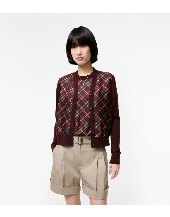 バーバリー ロンドン 美品 ニットブラウス ウール 38 マルチカラー ウィメンズ デザイナー ニットウェア | Burberry® 公式サイト