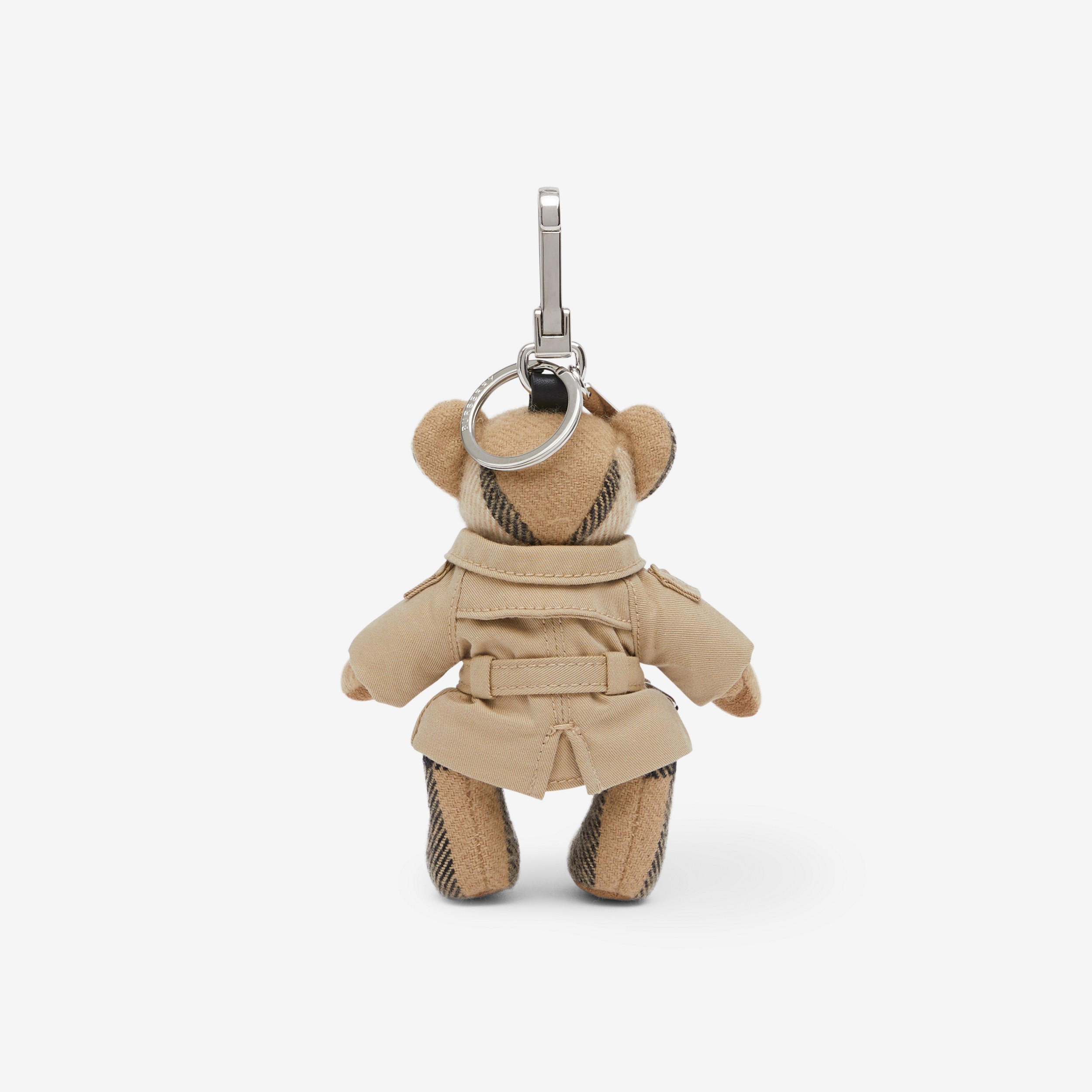 Thomas Bear Charm in Trench Coat in Archive Beige - Women | Burberry® Official - 2