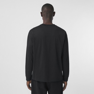 men's burberry long sleeve t shirt