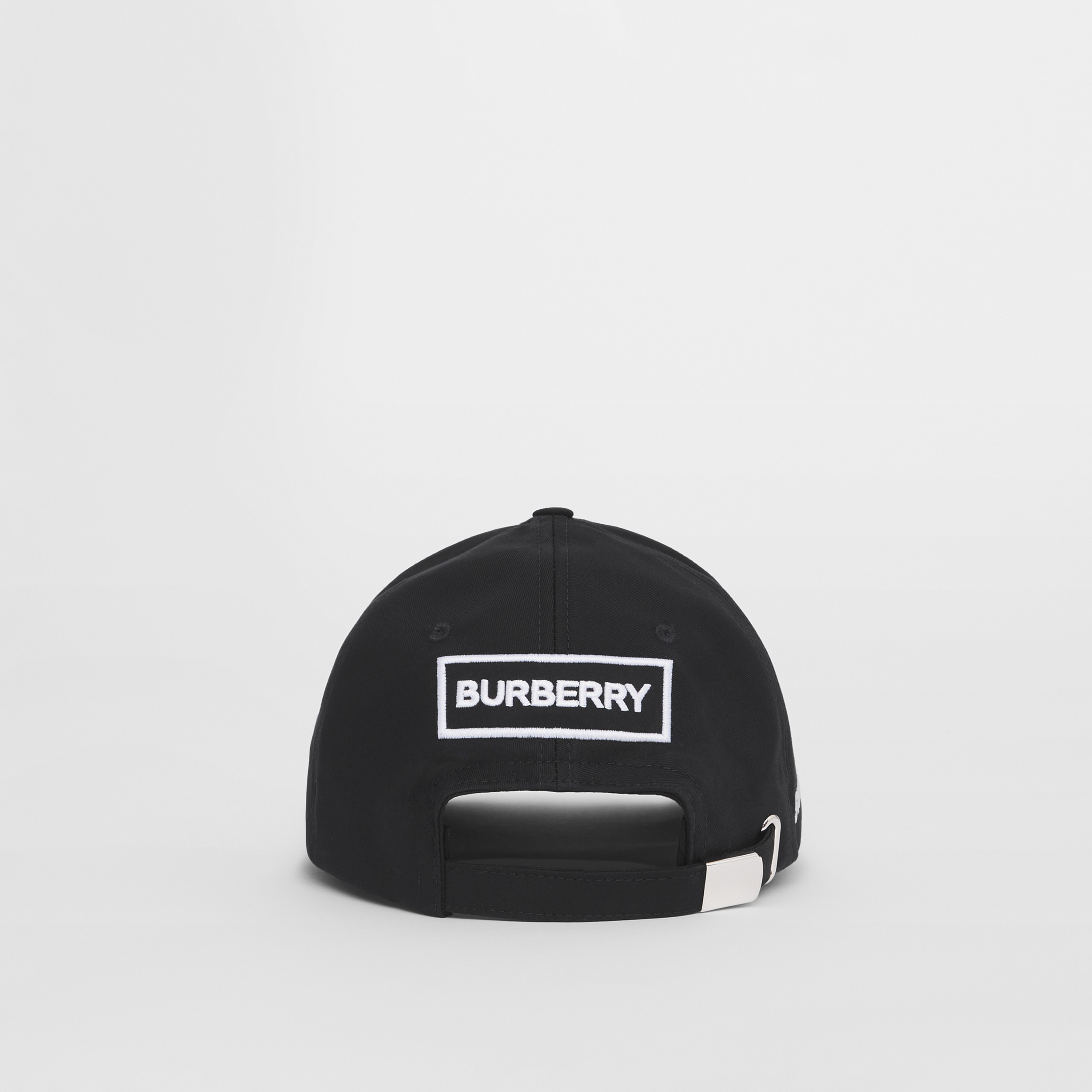 Embroidered Montage Cotton Gabardine Baseball Cap in Navy | Burberry® Official - 4