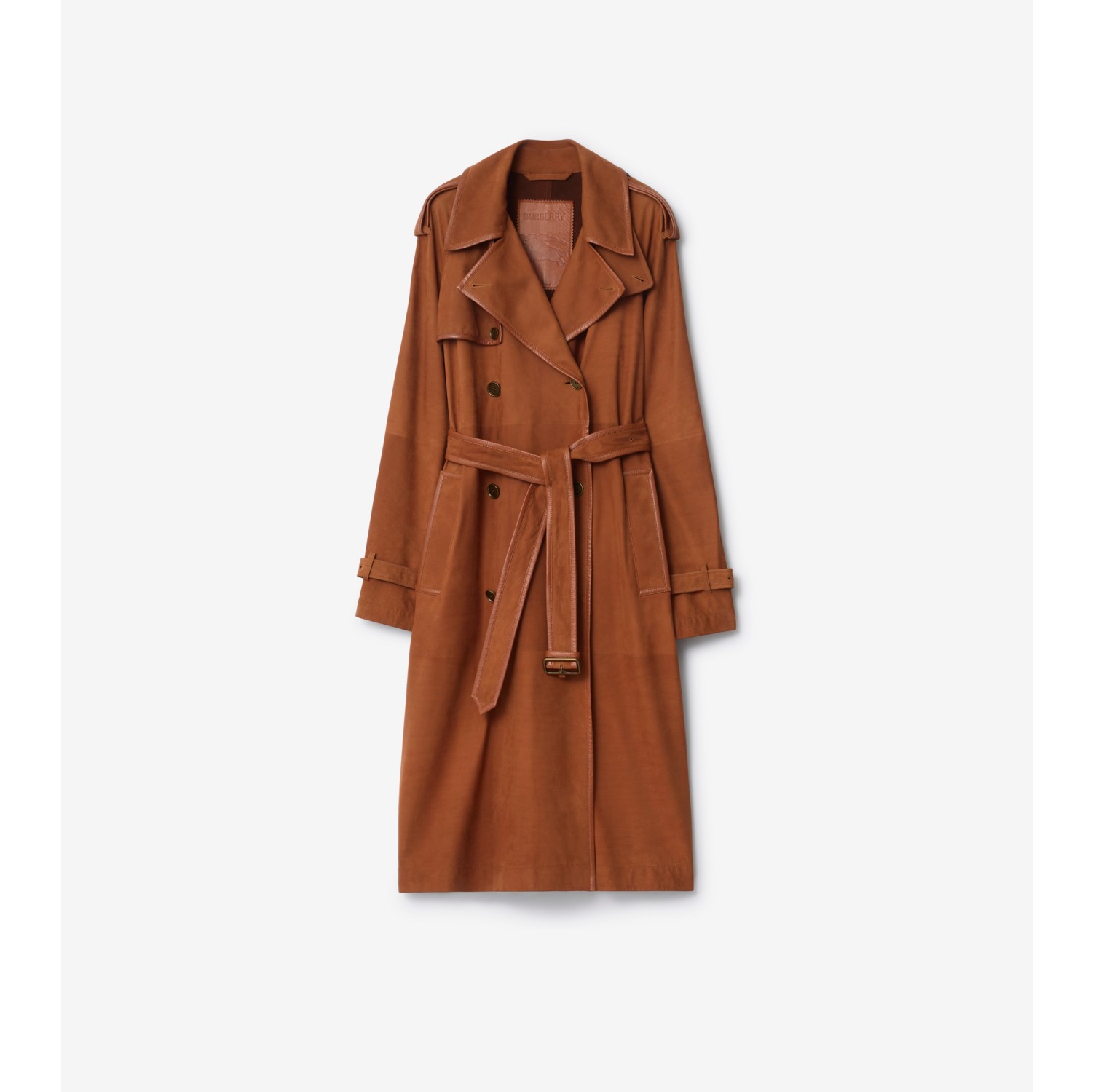 Long Nubuck Castleford Trench Coat