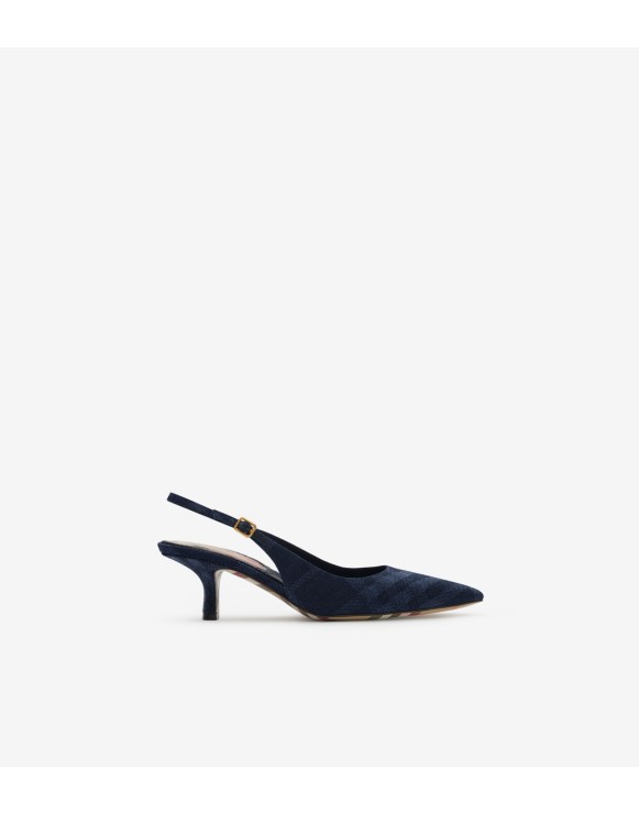 Check Dame Slingback Pumps​