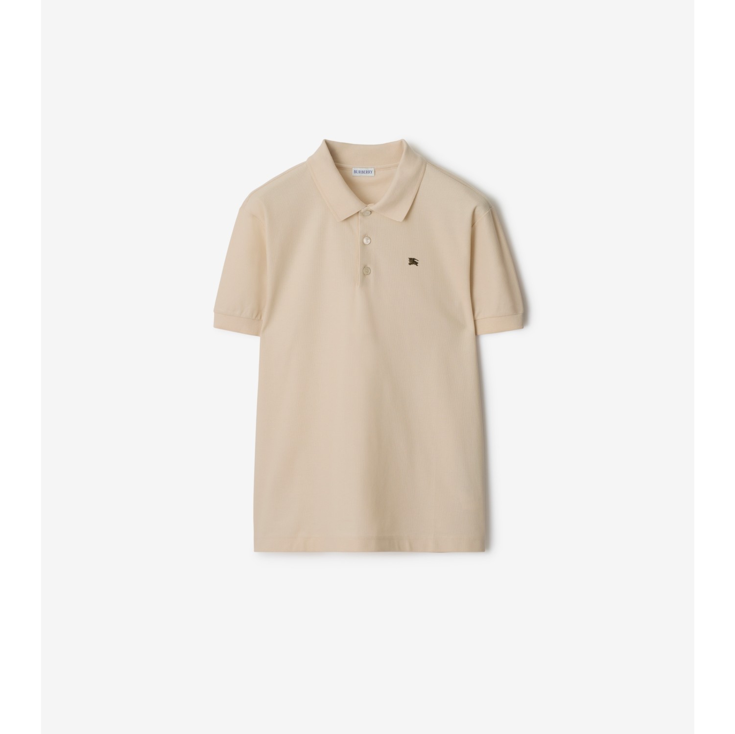 Polo en coton avec EKD en métal