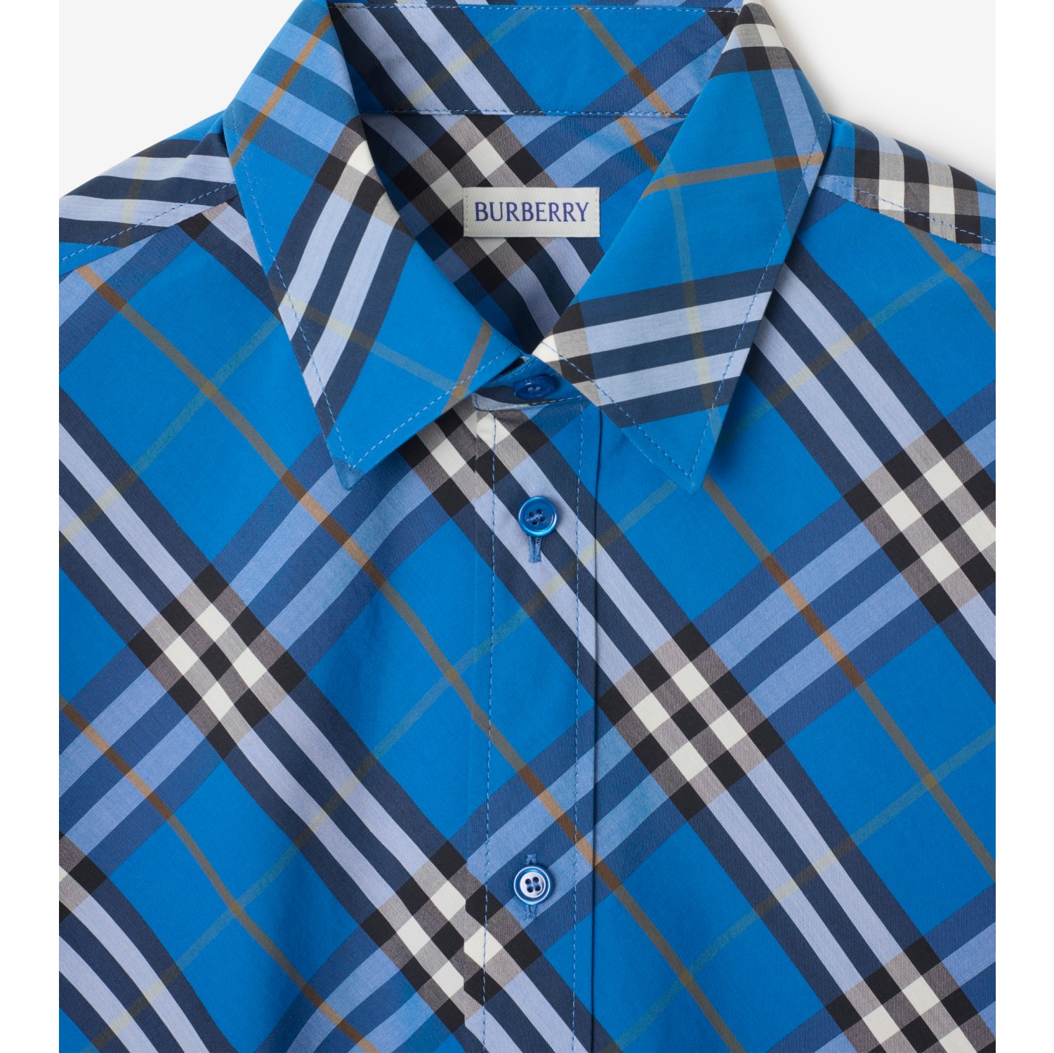 Chemise en coton Check