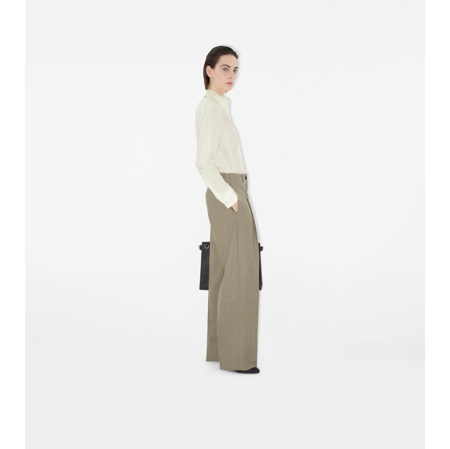 Wool Tailored Trousers