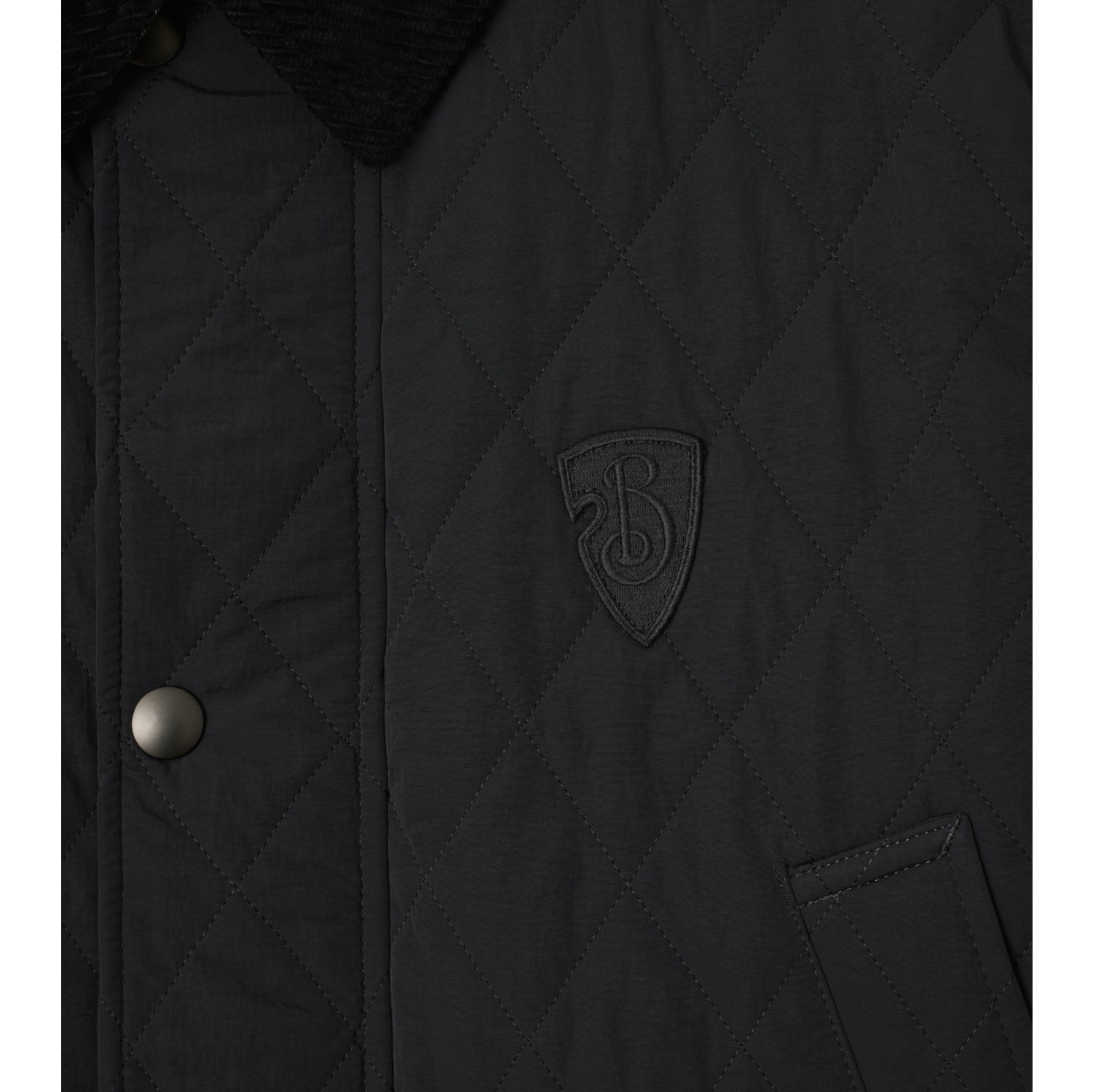 Quilted Nylon Barn Jacket