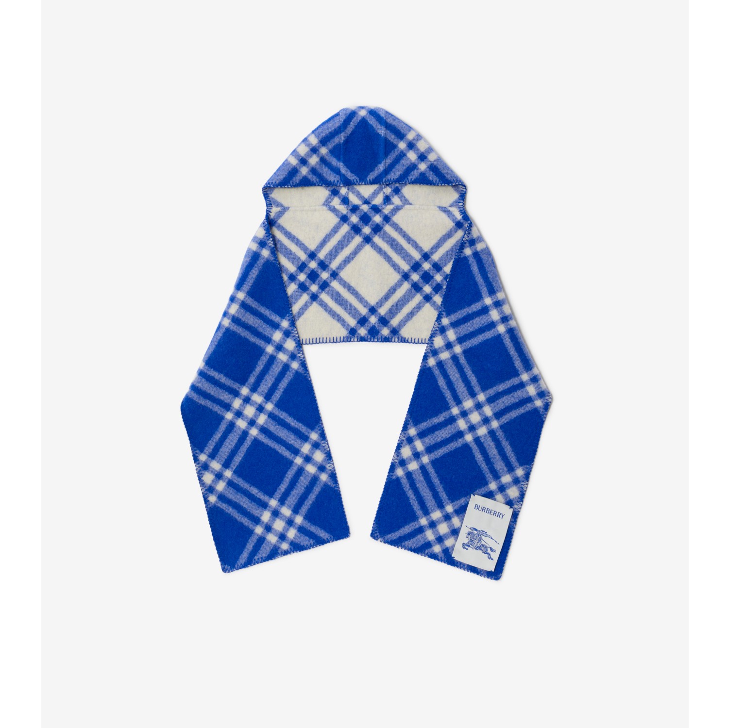 Burberry color check store wool scarf