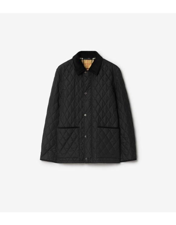 Quilted Nylon Barn Jacket
