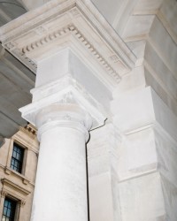 Shot of Stone Banister