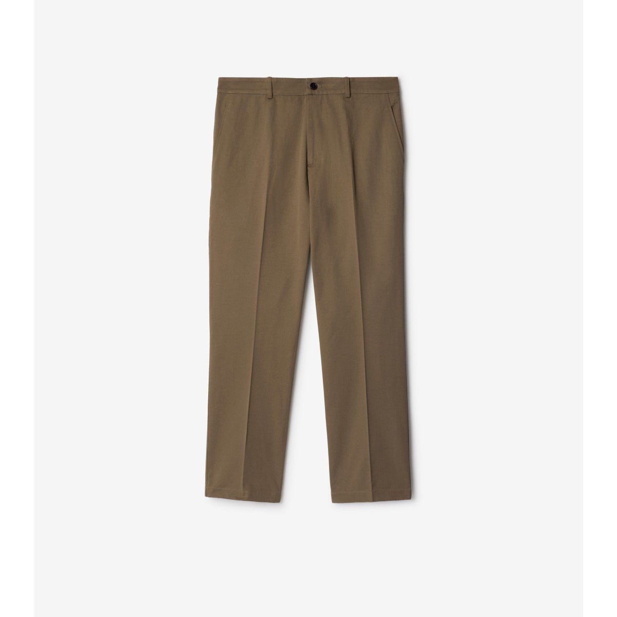 Shop Burberry Cotton Chinos In Linden