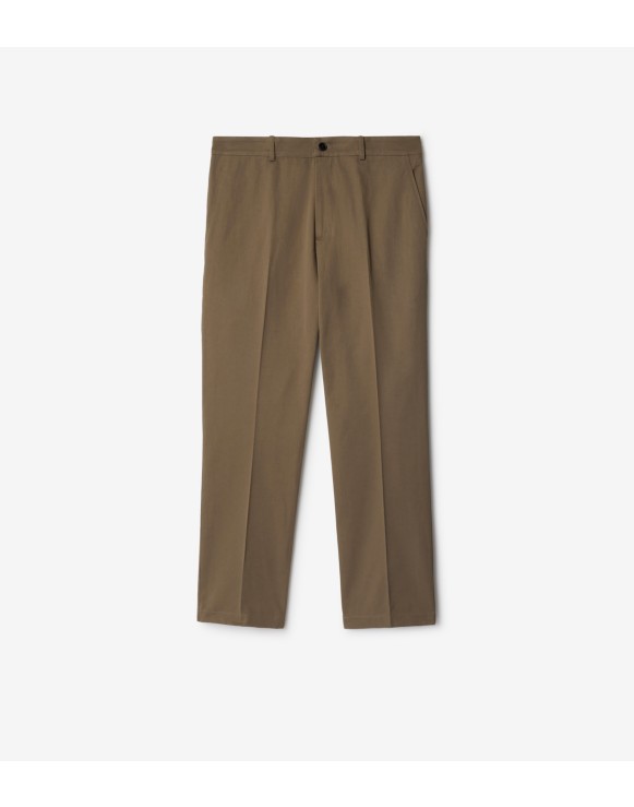 Pantalones chinos en algodón