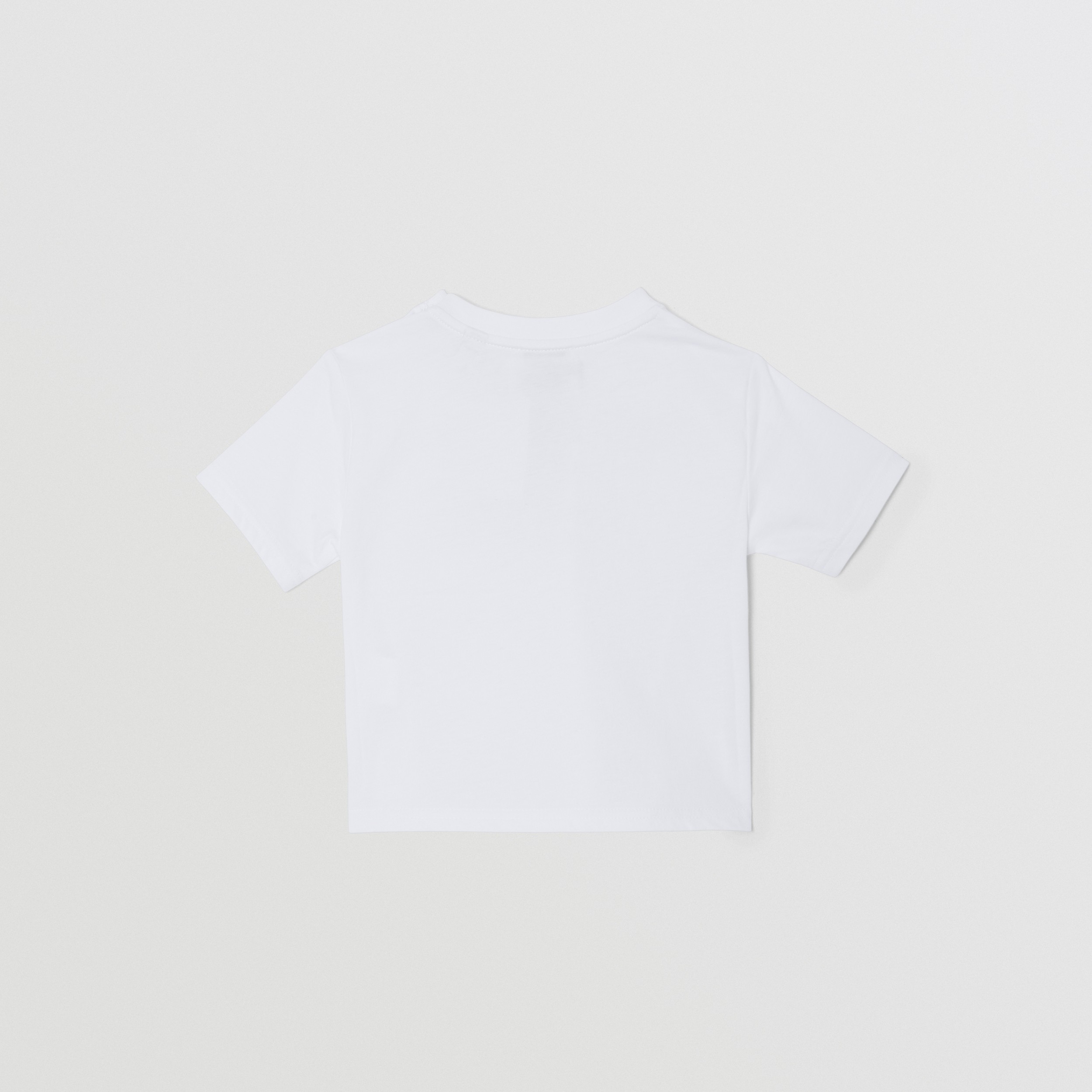 Baumwoll-T-Shirt mit Horseferry-Schriftzug (Weiß) - Kinder | Burberry® - 4