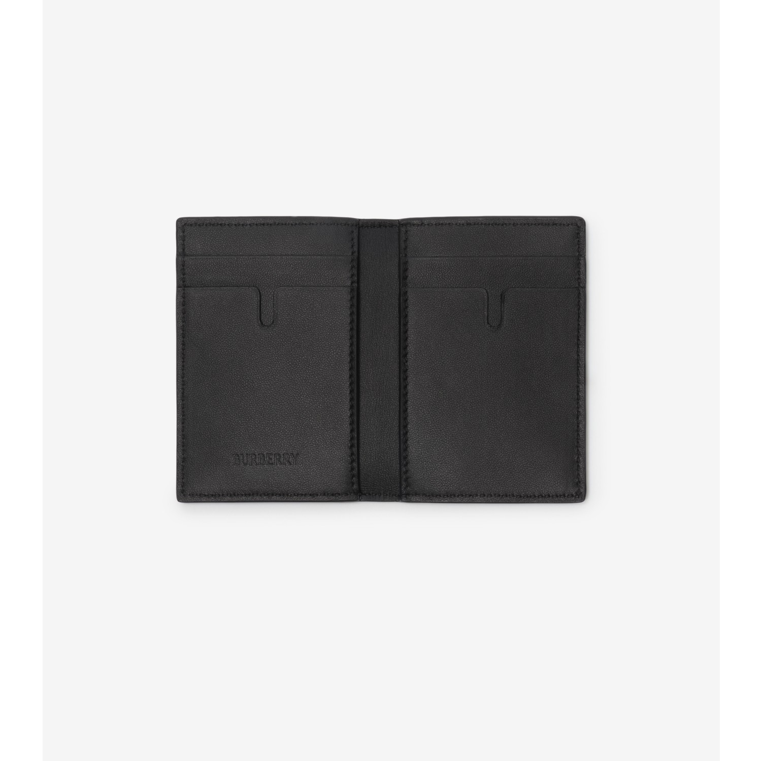 City Check Folding Card Case