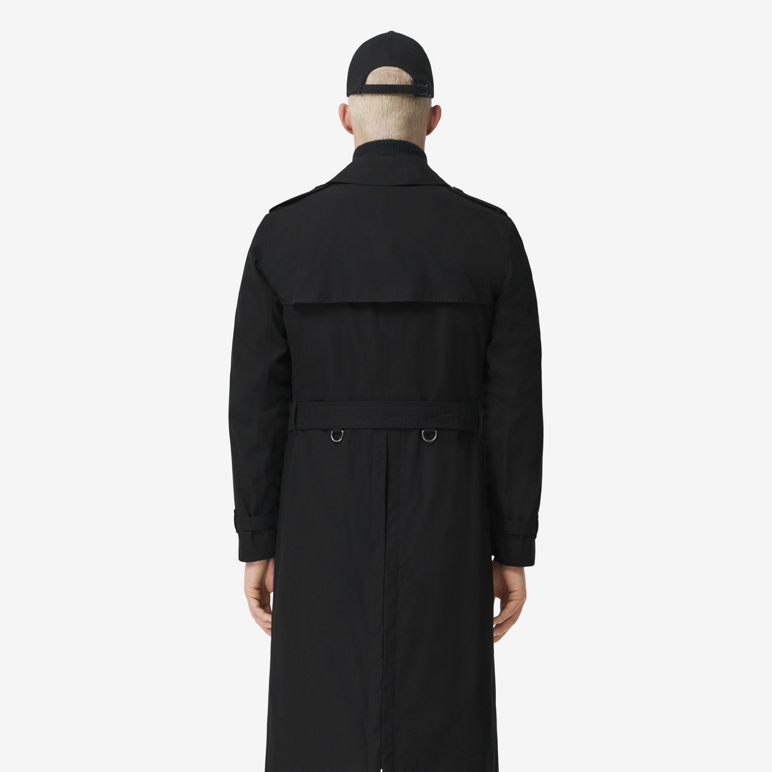 Trench coat Heritage Kensington largo (Negro) - Hombre | Burberry® oficial