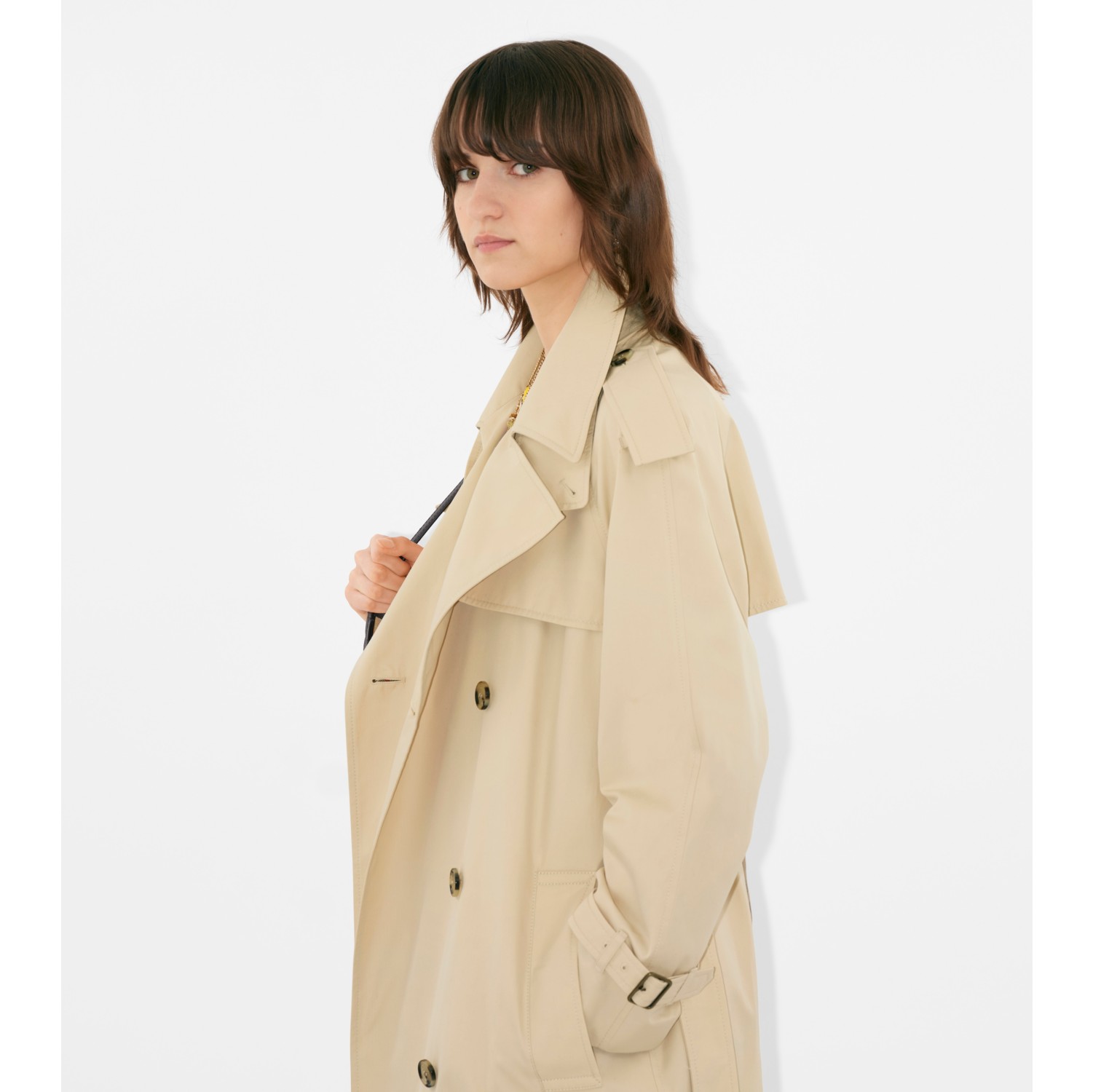 Long Highgrove Castleford Trench Coat