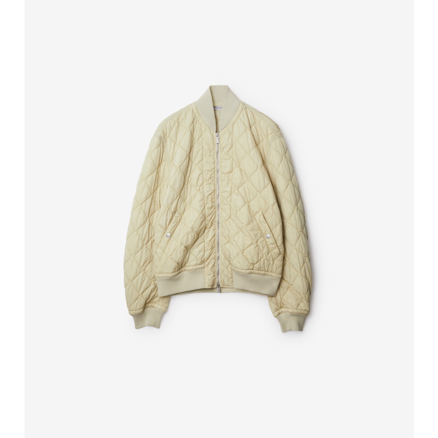 Burberry nylon outlet bomber jacket