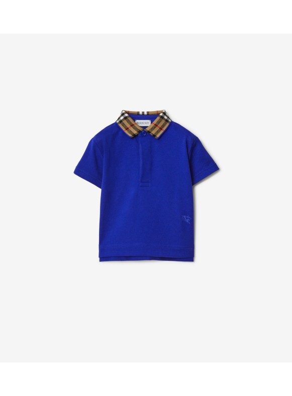 Red burberry best sale shirt for toddlers