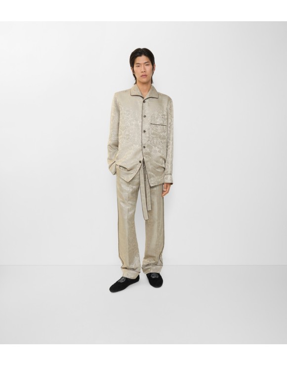 Pantalon pyjama en soie Sunflower