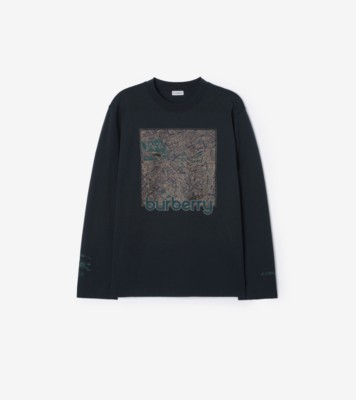 Long sleeve London Map Cotton T shirt ®