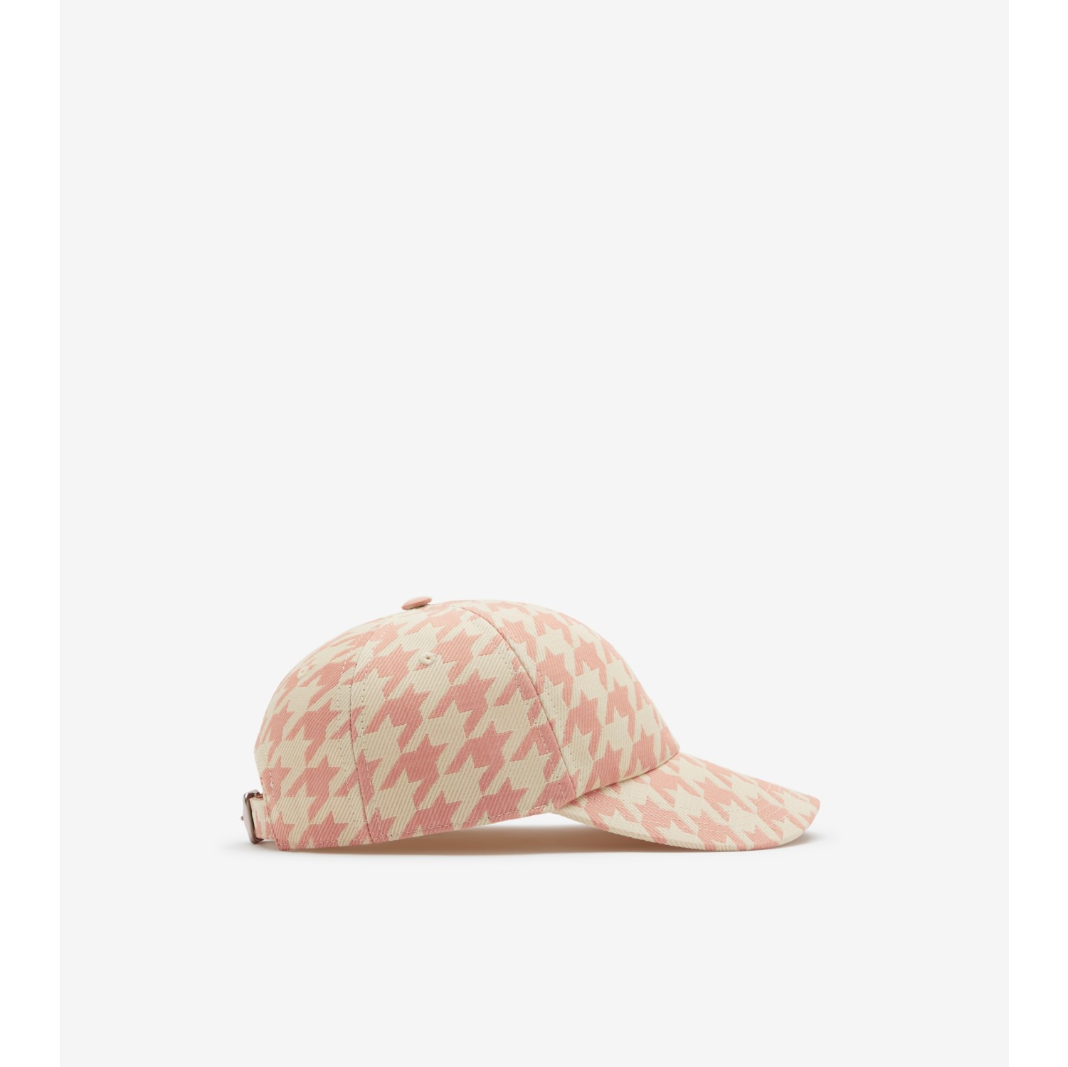 Houndstooth Baseball Cap in Sherbet | Burberry® Official