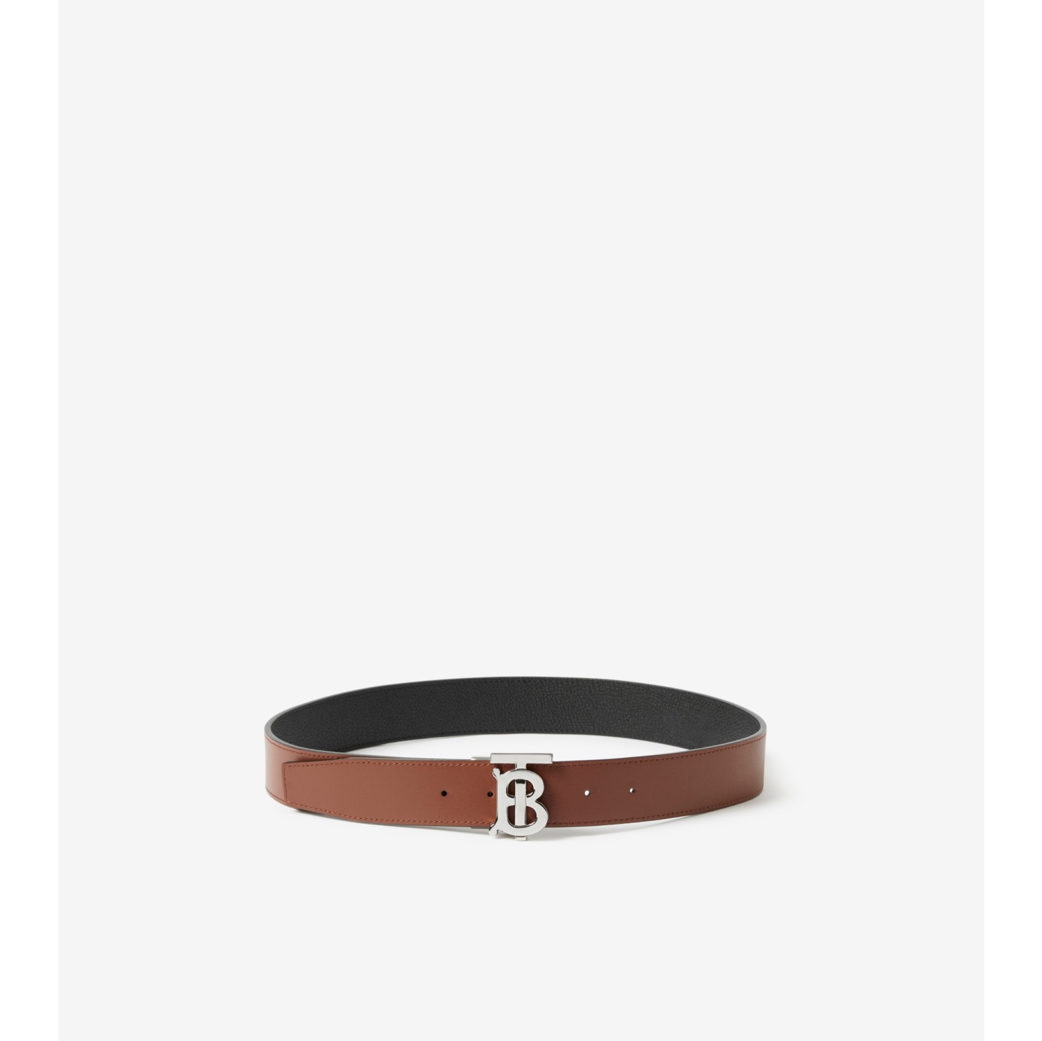 Burberry Reversible Monogram Motif Leather Belt