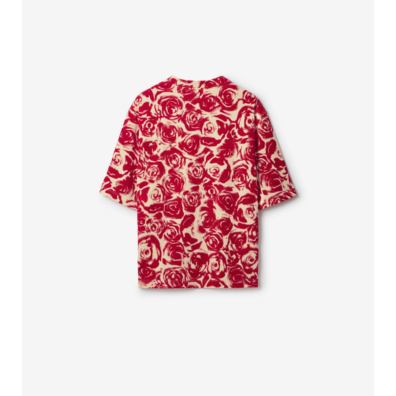 Rose Cotton T-shirt in Pillar - Men | Burberry® Official