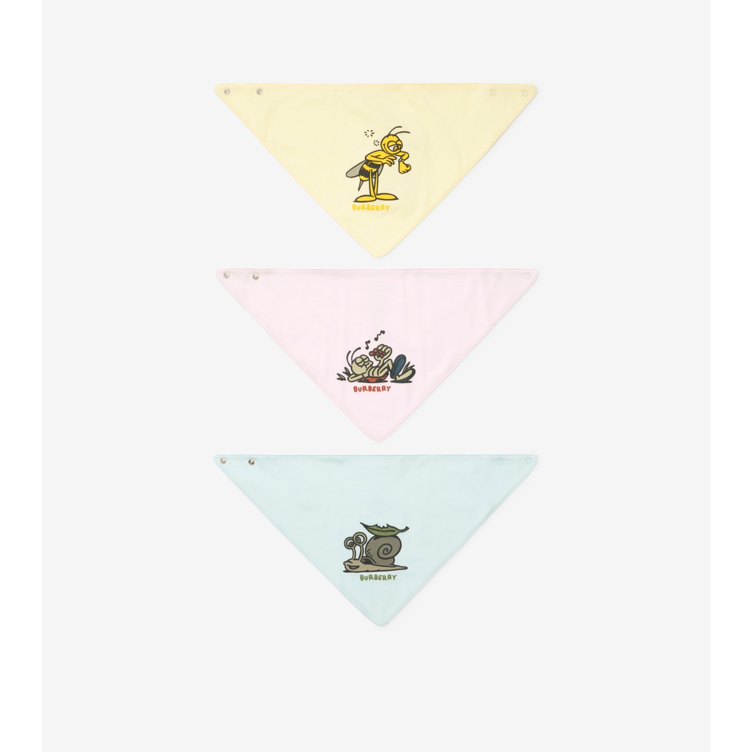 Bug Cotton Three-piece Bib Set