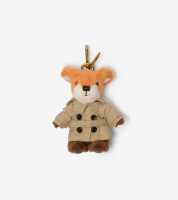 Fox Charm in Sand beige - Women | Burberry® Official