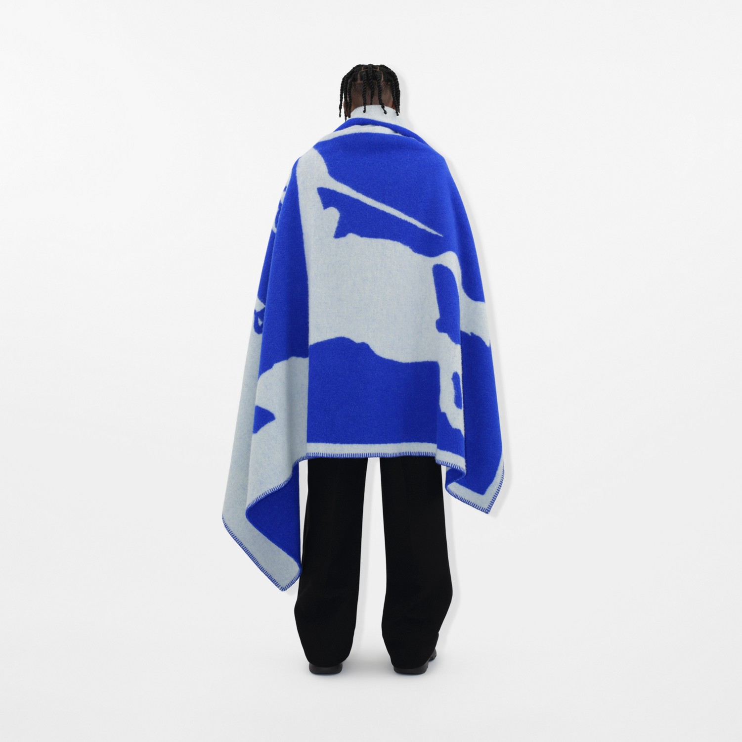 Manta en lana con EKD (Knight) | Burberry® oficial