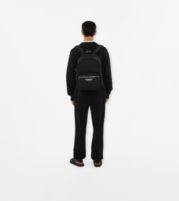 Nylon Backpack in Black - Men | Burberry® Official