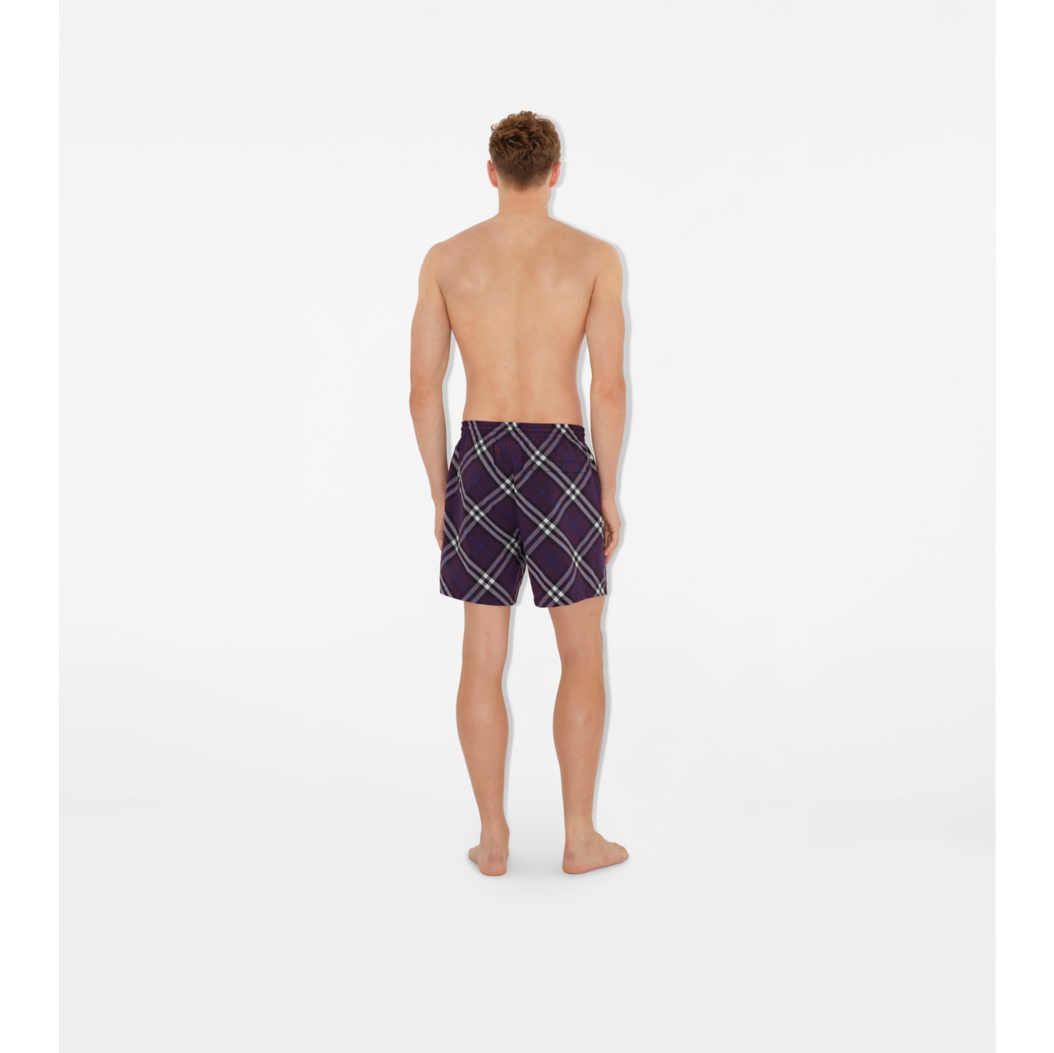 Schwimmshorts in Check