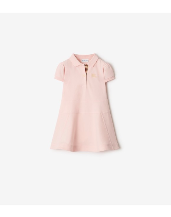 Cotton Polo Shirt Dress