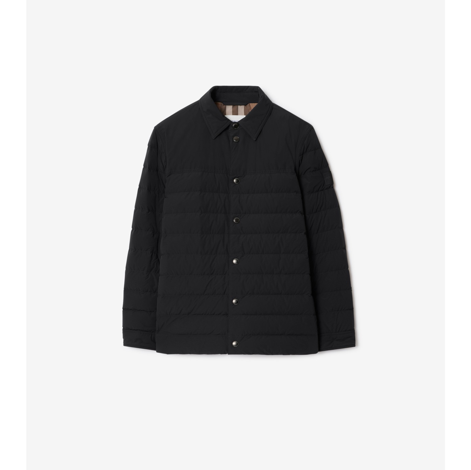 Stretch Nylon Puffer Jacket