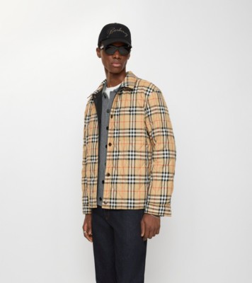 メンズ デザイナーキルティングジャケット | Burberry® 公式サイト
