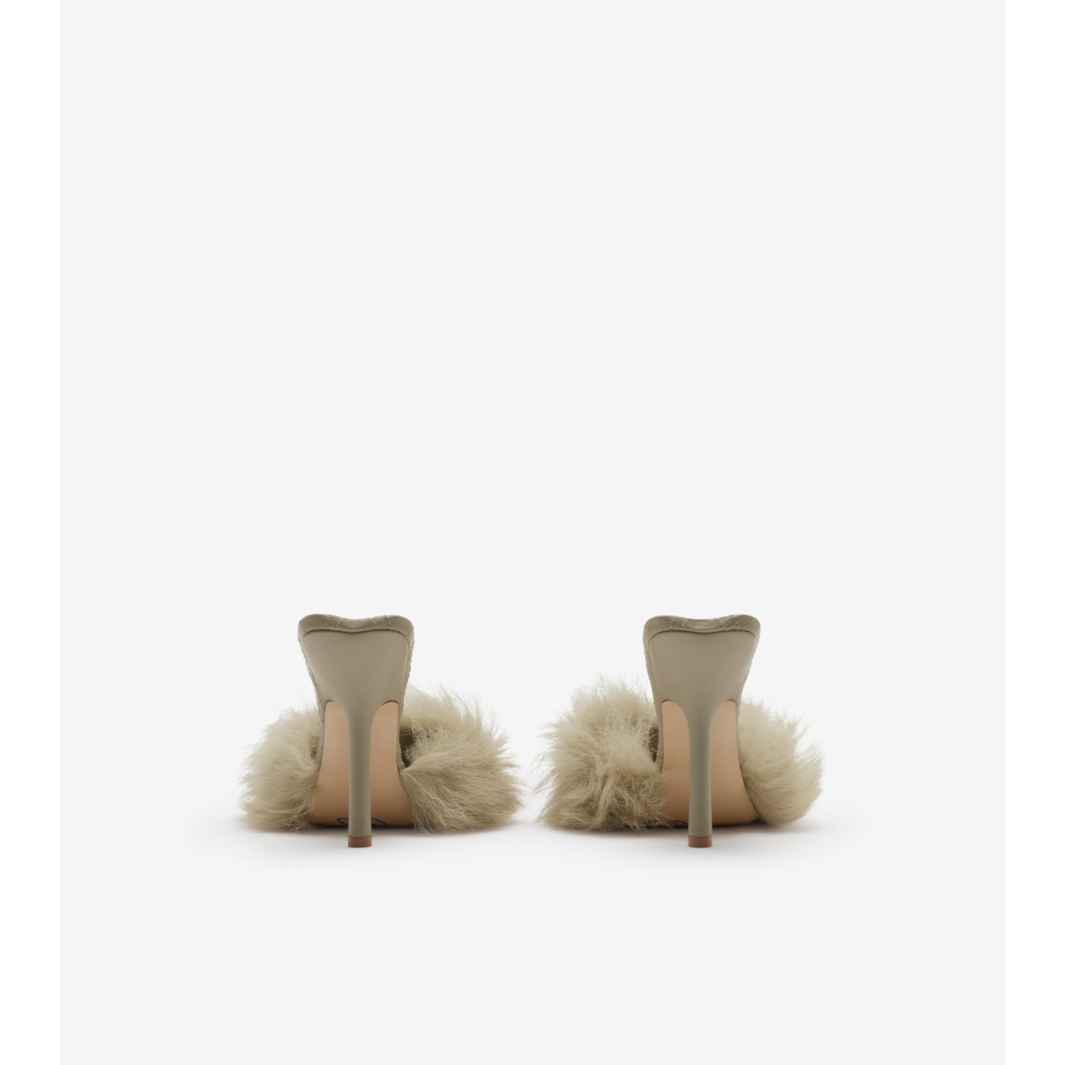 Mules B Minnie en shearling