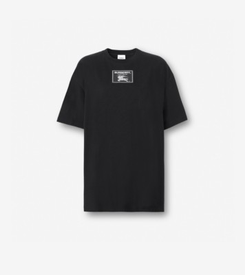 プロ―サムラベル コットンTシャツ (ブラック) - ウィメンズ | Burberry