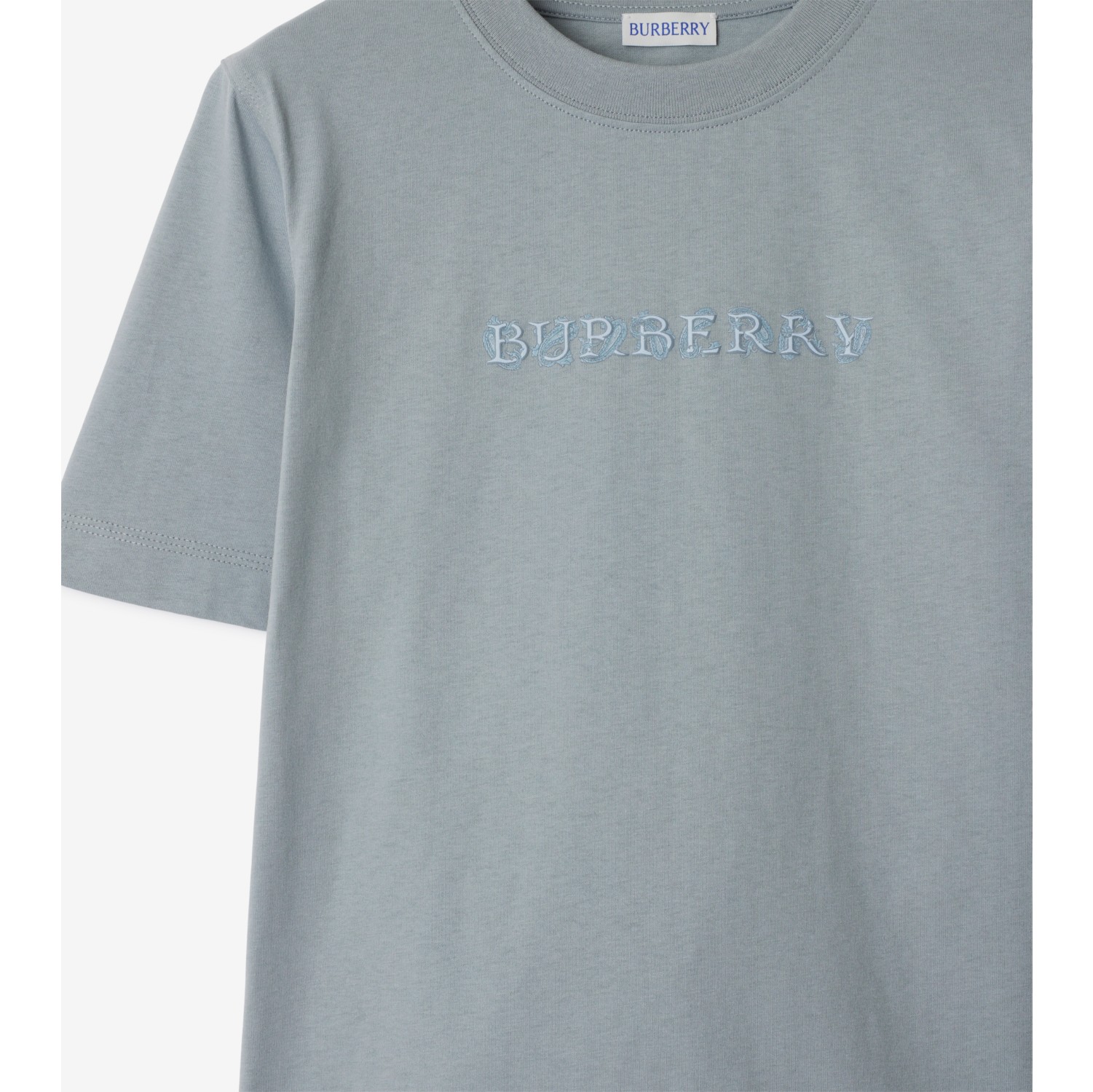 ペイズリー ロゴ コットンTシャツ