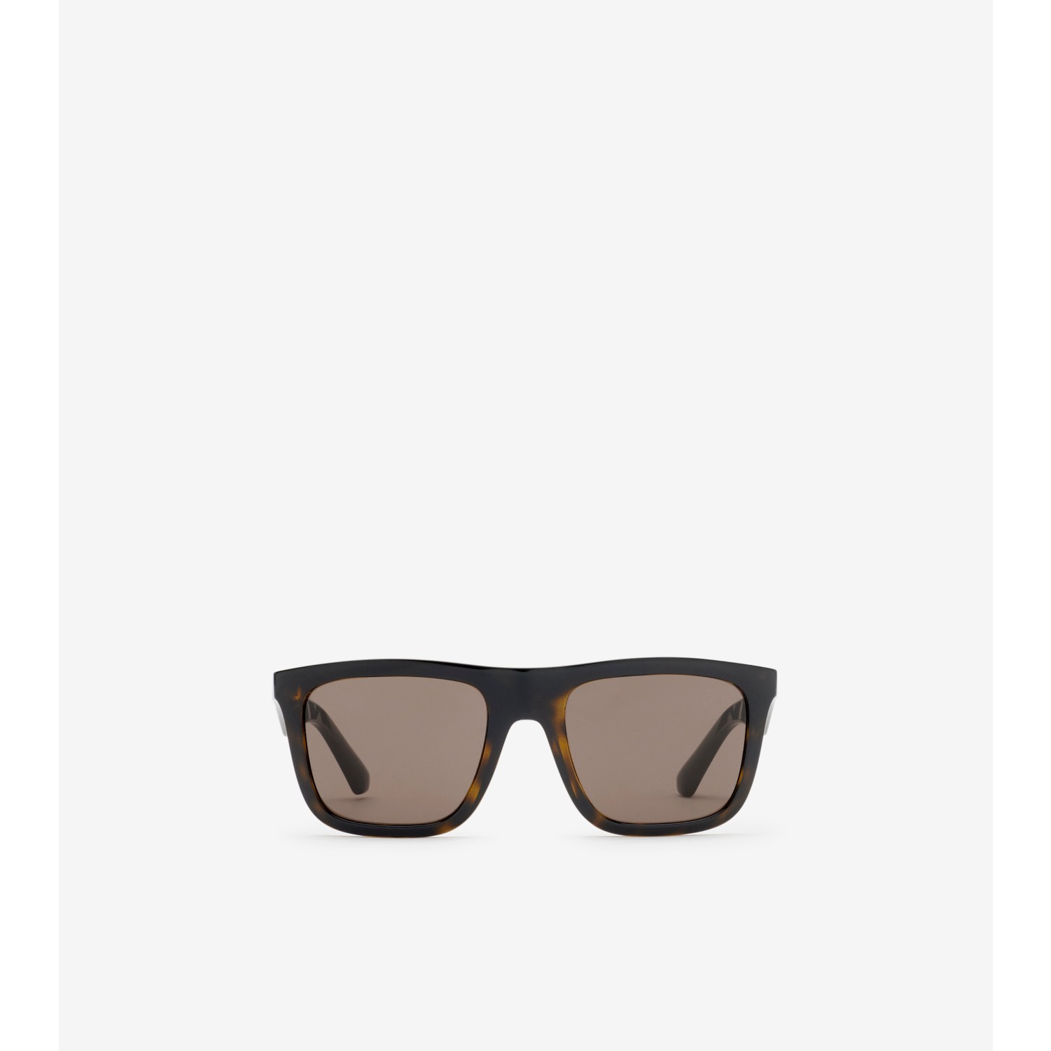 Embossed Check Square Sunglasses