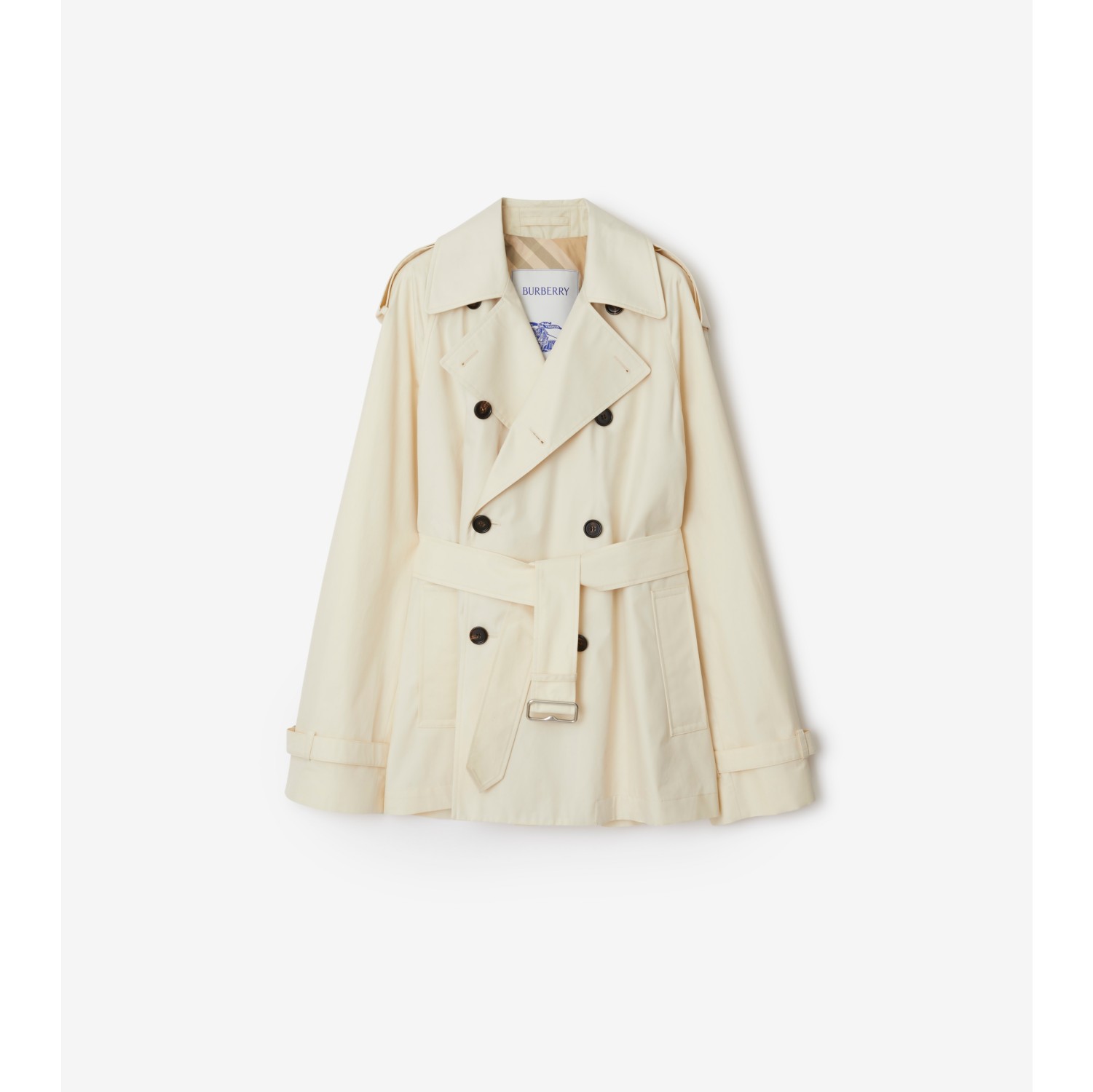 Burberry hotsell white coat