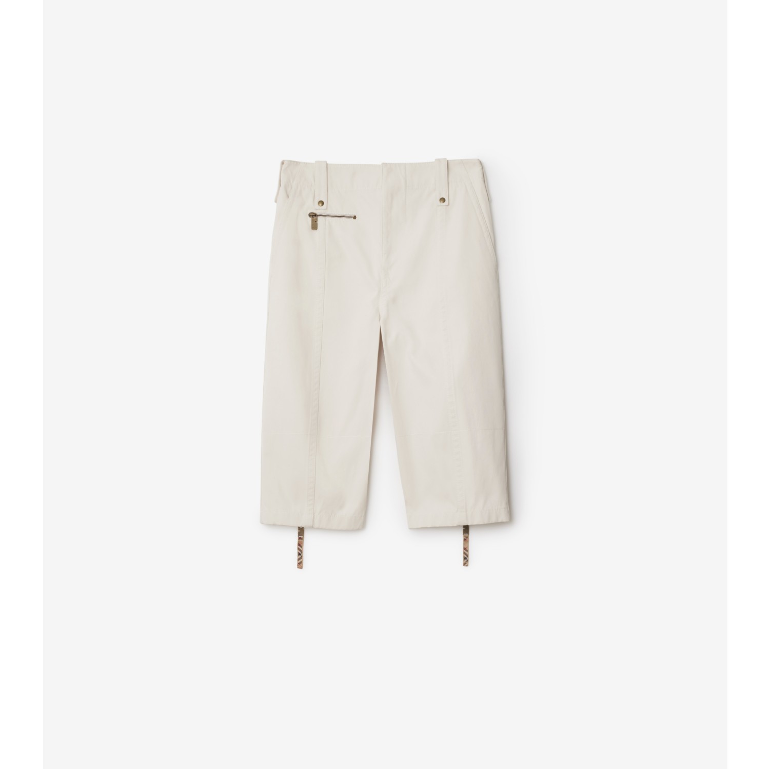 Cotton Capri Trousers