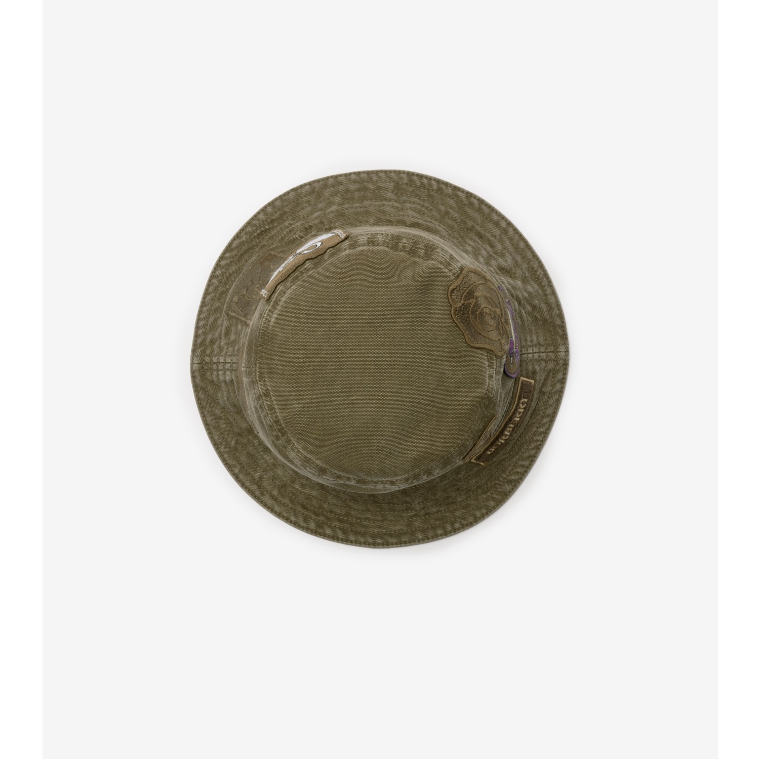 Badge Cotton Bucket Hat