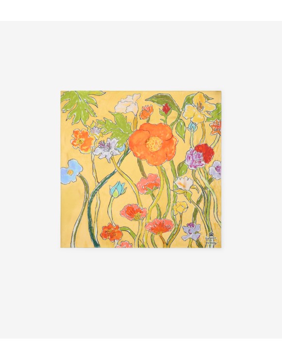 Highgrove Cascading Flowers Silk Scarf